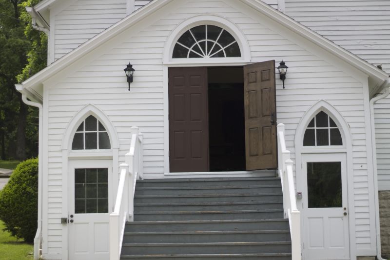 Church Door Refinishing