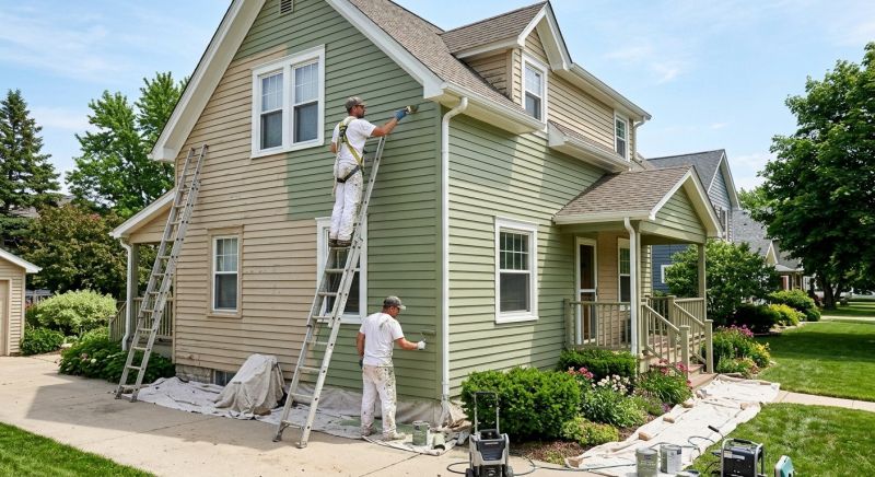 House Exterior Painting project example