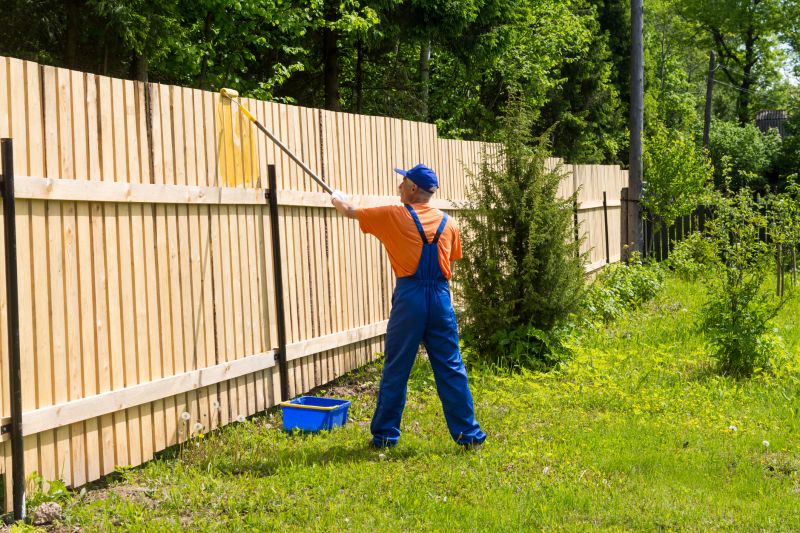 Residential Fence Painting